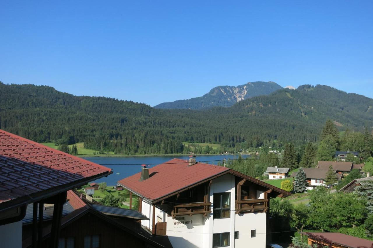 Haus Garz Lägenhet Weissensee Exteriör bild