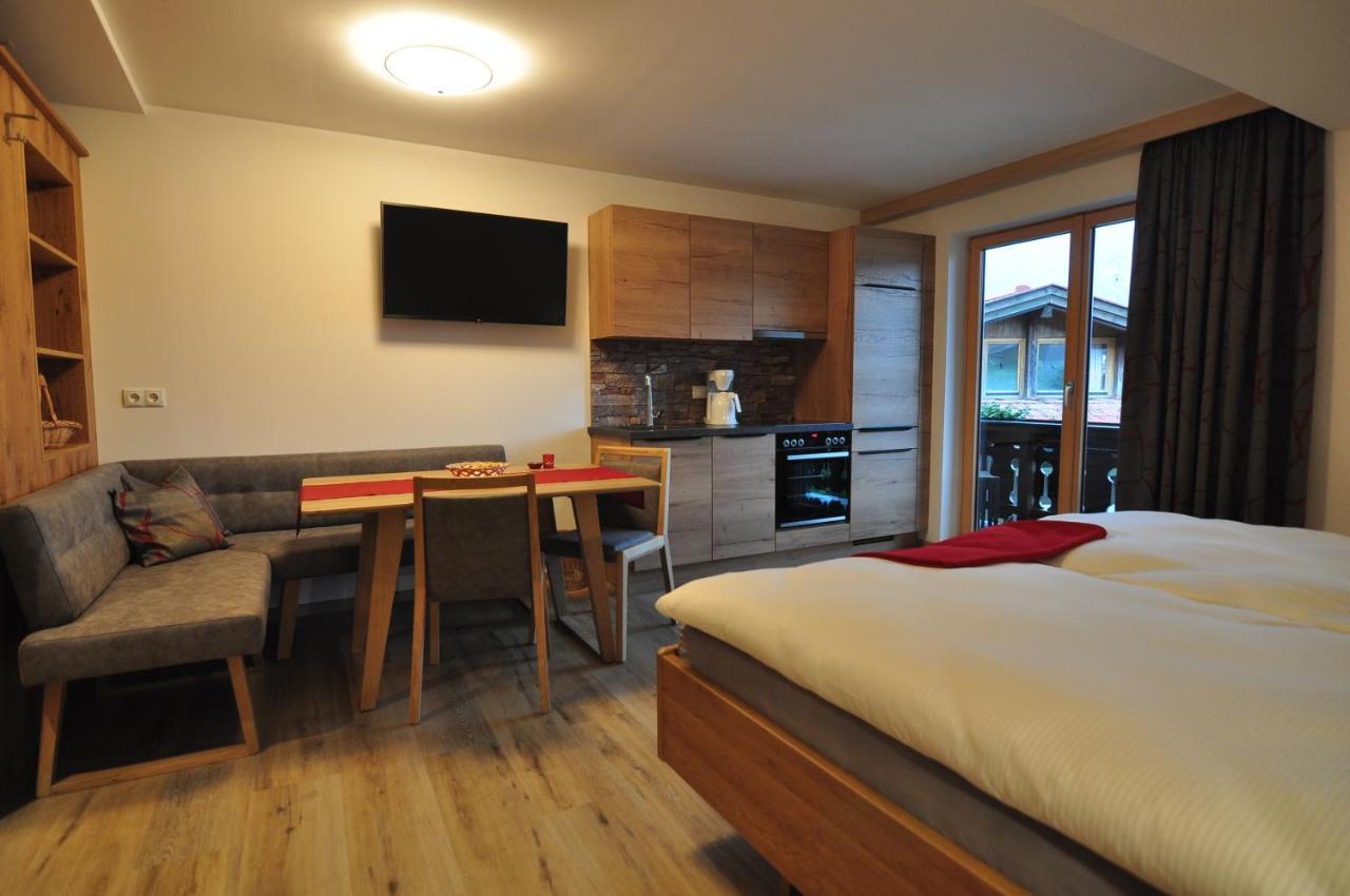 Haus Garz Lägenhet Weissensee Exteriör bild