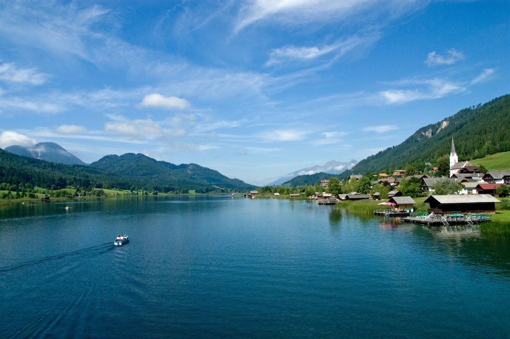 Haus Garz Lägenhet Weissensee Exteriör bild