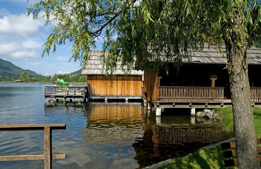 Haus Garz Lägenhet Weissensee Exteriör bild