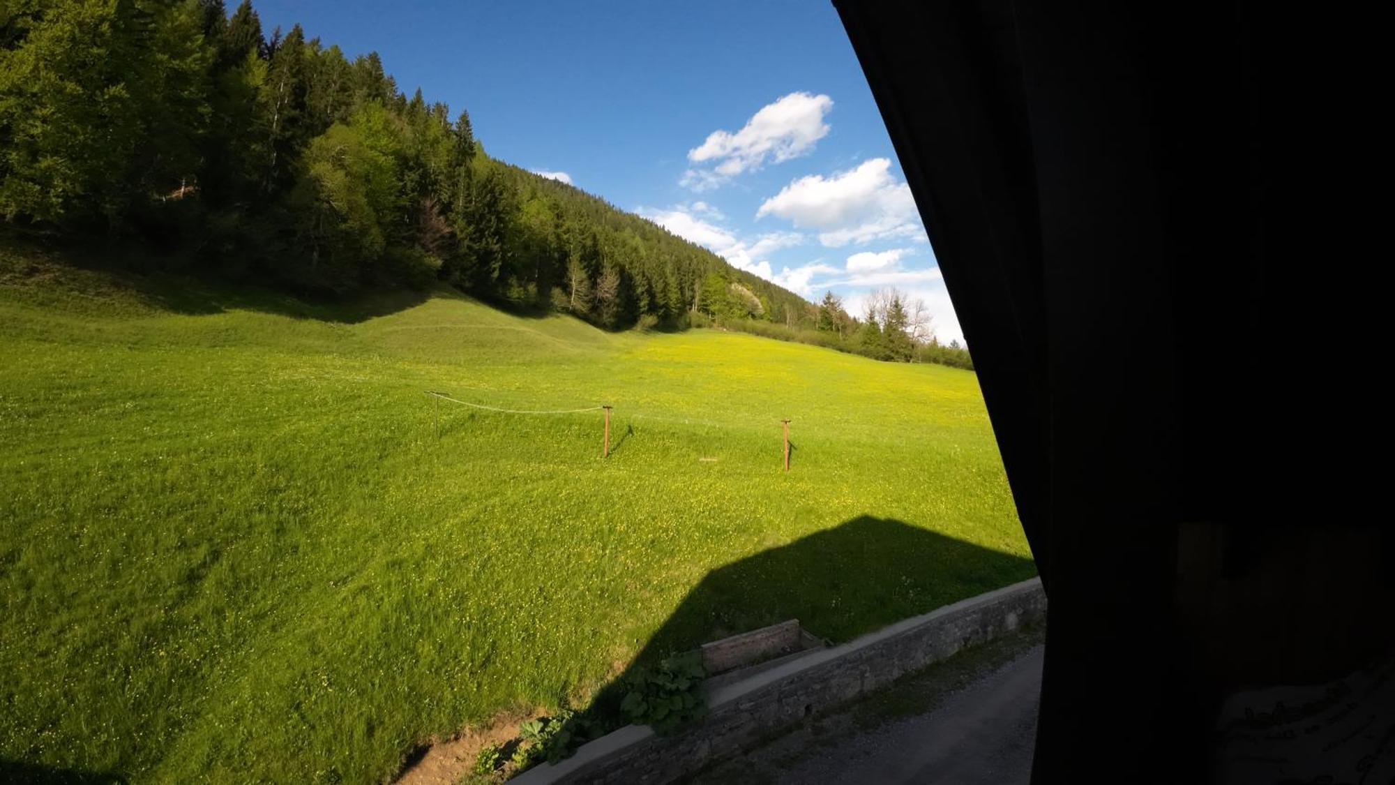 Haus Garz Lägenhet Weissensee Exteriör bild
