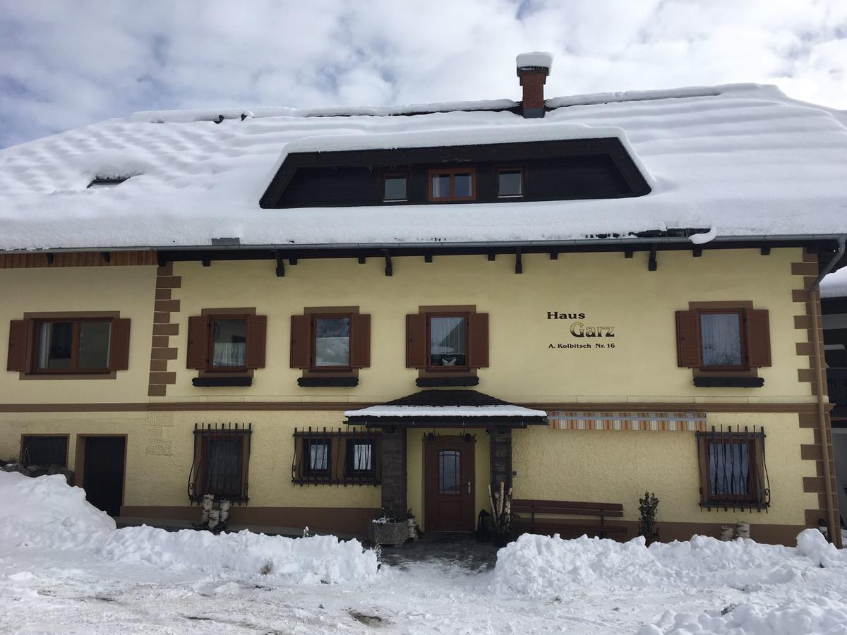 Haus Garz Lägenhet Weissensee Exteriör bild