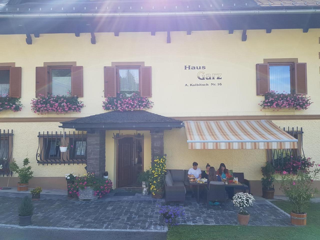 Haus Garz Lägenhet Weissensee Exteriör bild