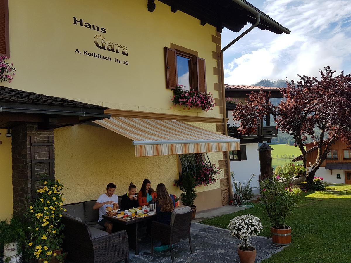 Haus Garz Lägenhet Weissensee Exteriör bild